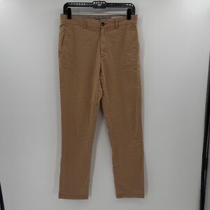 Frank & Oak The Newport Men's Flat Front Pants - Tan - 30